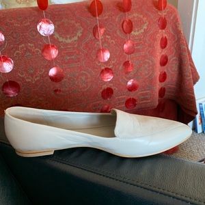 Leather/Suede Pointed Flats
